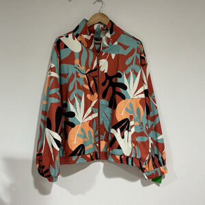 Woman’s G By Guiliani 2x Multicolor Full Zip Long Sleeve Light Weight Jacket